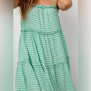 Rails Caralyn Tiered Gingham Dress